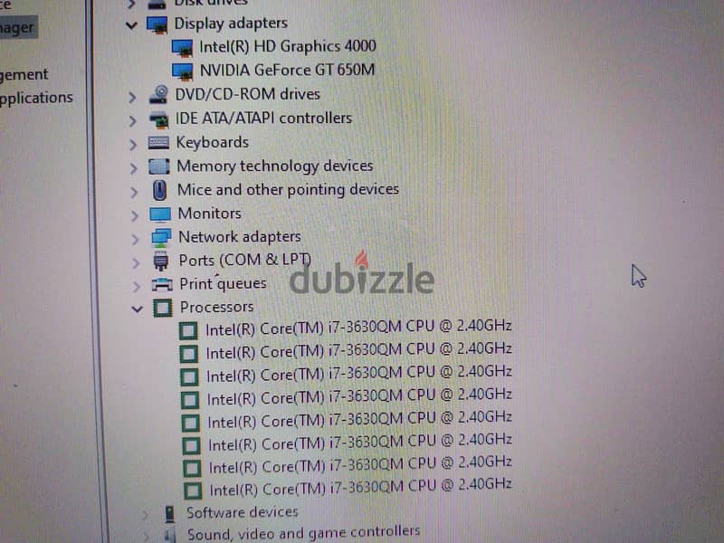 Nvidia 2GB+i7MQ+16GB+256ssd+1tb+17.3inch screen 7