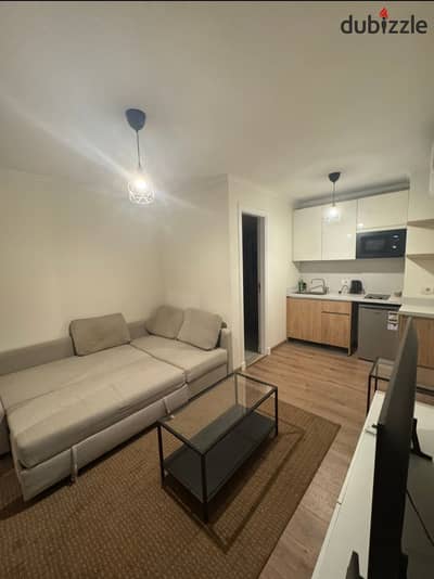 Furnished studio for rent in West Town Compound, Beverly Hills