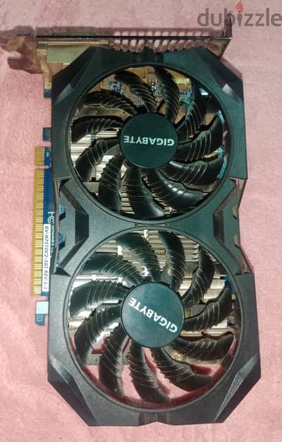 Gtx 750 ti 2g giga byte كارت شاشة