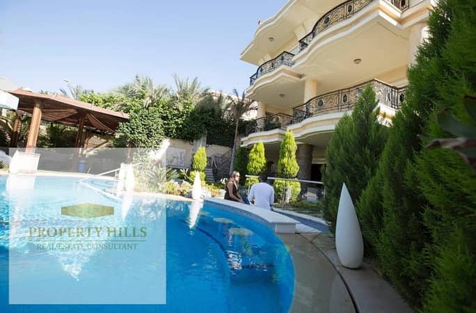 A ready villa for immediate housing VIP resembling a palace completely registered in the real estate month ready with water and electricity meters and natural gas