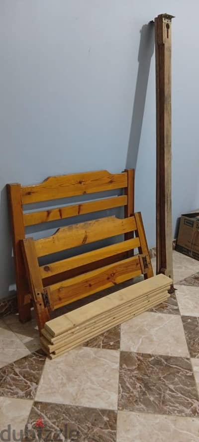 سرير اطفال خشب متين