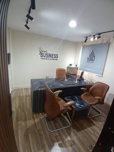 Furnished duplex office for rent in Dokki, Masadek Al-Raeesi St.