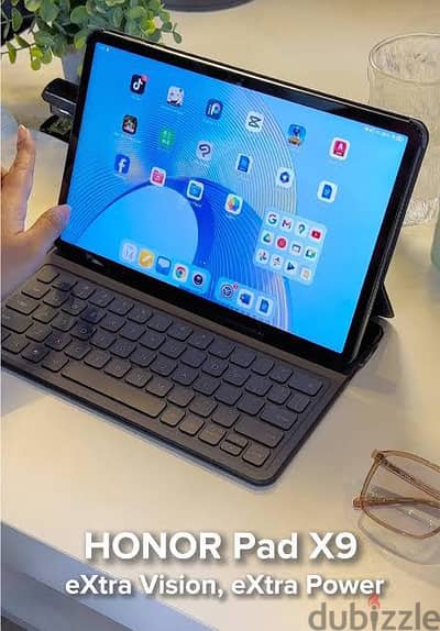 Honor pad 9 استخدام ايام تاب وكمبيوتر فى نفس الوقت جهاز عملاق