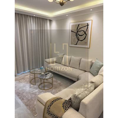 شقة بحديقه مفروشة للايجار 2 نوم فى ليك فيو ريزيدنس التجمع القاهرة الجديدة  Apartment rent Lake View Residences