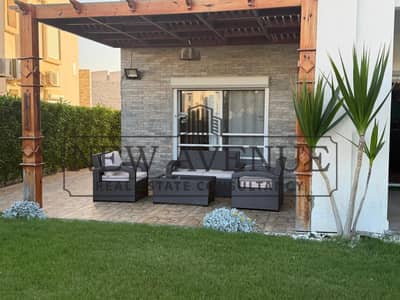 For sale Fully furnished ground chalet in a highly desirable location, directly overlooking the pool in amwaj north coast