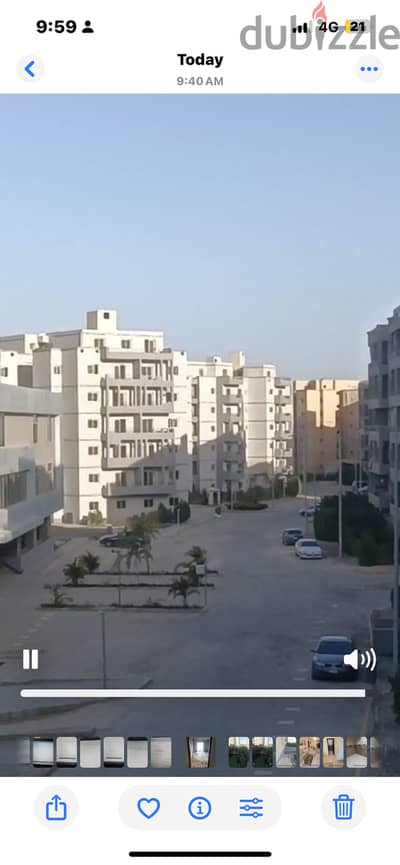 شقة في افضل مكان في حدائق اكتوبر في كمباوند
