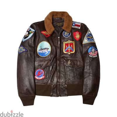 Genuine leather US Air Force jacket.