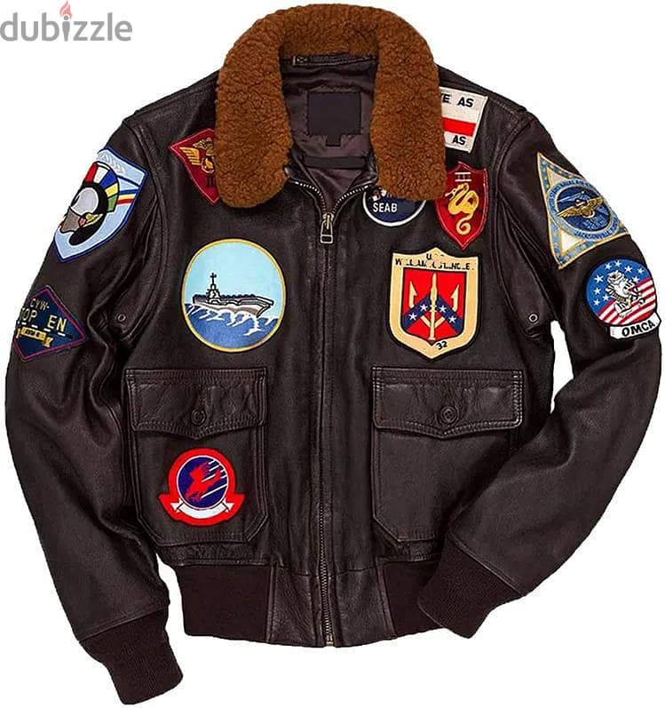 Genuine leather US Air Force jacket. 2