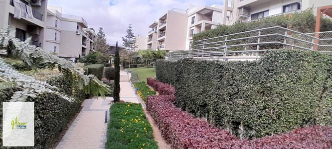 شقة Corner مميزة بحديقة للبيع، متشطبة بالكامل مع مطبخ | المراسم – Fifth Square