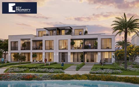 Luxury Townhouse For Sale Super Lux Fully Finished Installments Till 2032 in Mivida Gardens - Mostakbal City