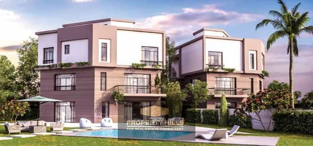 ستاند الون فيلا 362 متر استلام فورى بفيو لاند سكيب امام سوديك و خطوات لوصلة دهشور