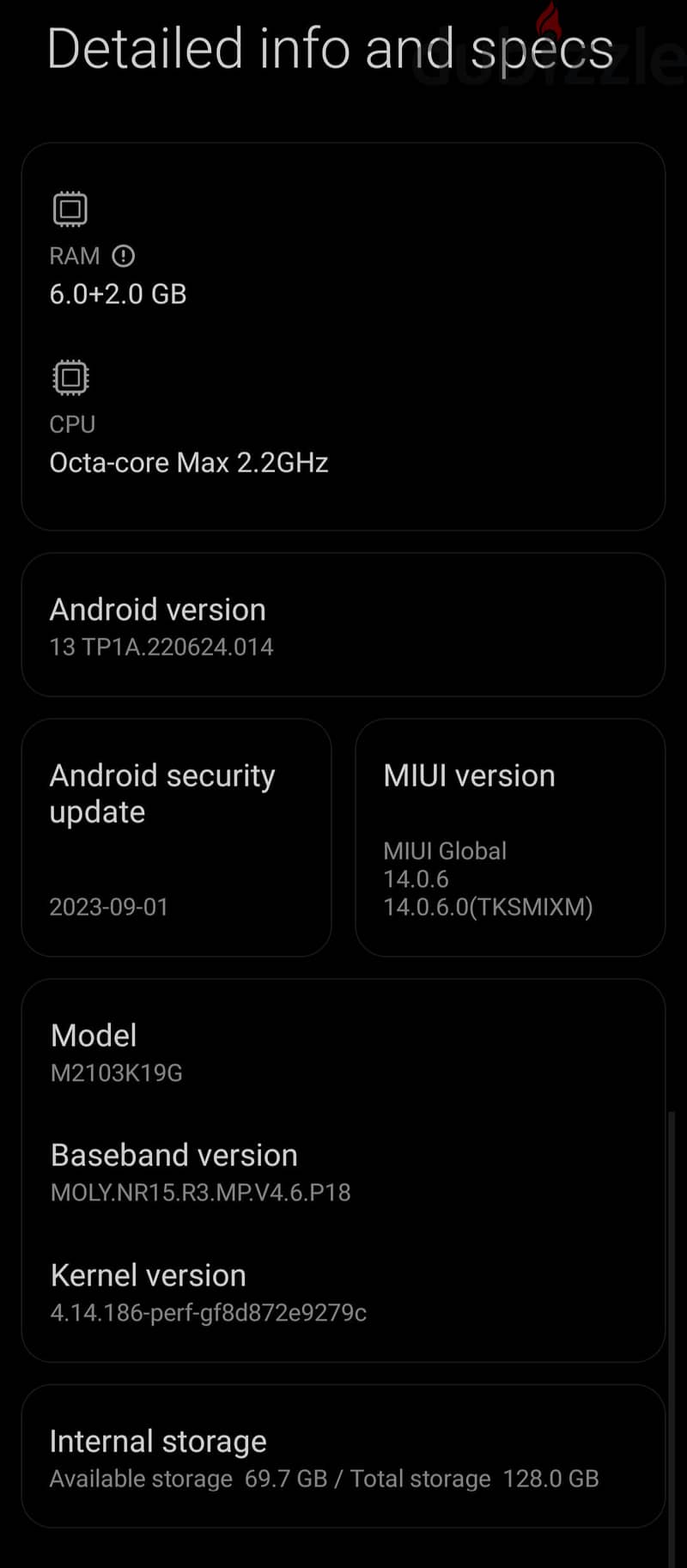 Xiaomi Redmi Note 10 5G — 6/128 5