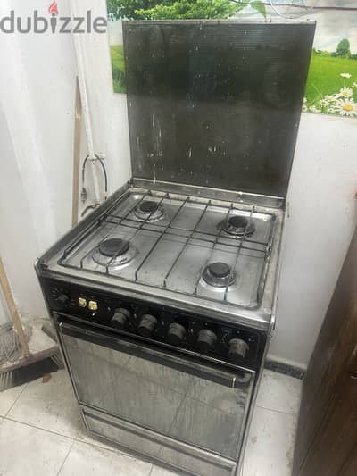 بوتجاز ٤ شعله + فرن