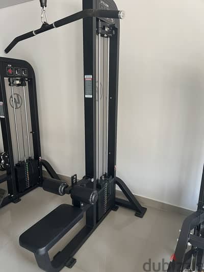9-Piece Commercial Strength Setup – 8 Life Fitness + Cable Cross