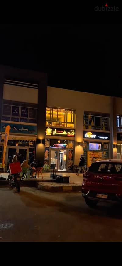 Fully finished shop for rent in Madinaty (Craft Zone), 74 square meters.