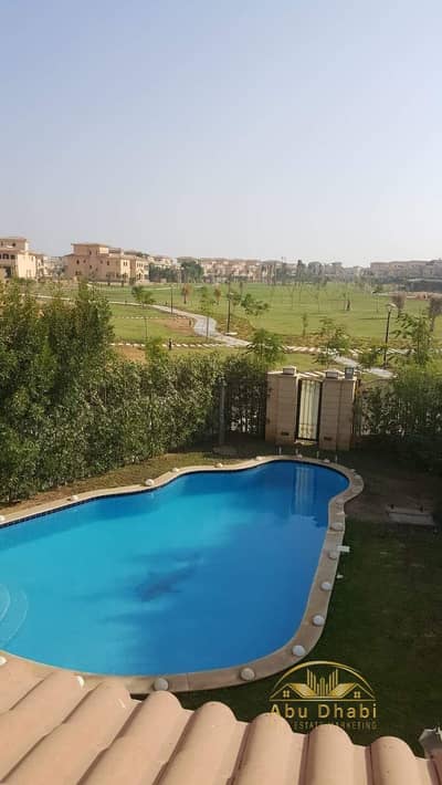 Detached villa for sale in Madinaty, Large Villa (Model D); the villa is fully finished.