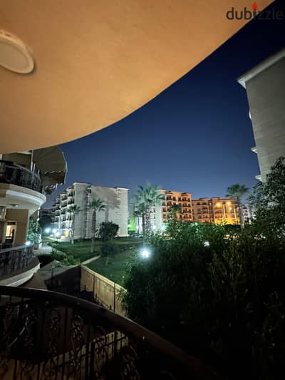 Opportunity for rent, furnished, in Al-Rehab 2, apartment 99 m, Al-Ramhah 9, fully custom finishes, modern furniture, garden view