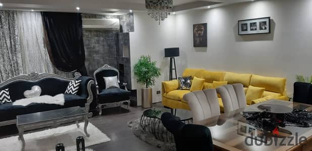 Apartment 197 sqm for sale in Al Rehab cash ground floor with garden