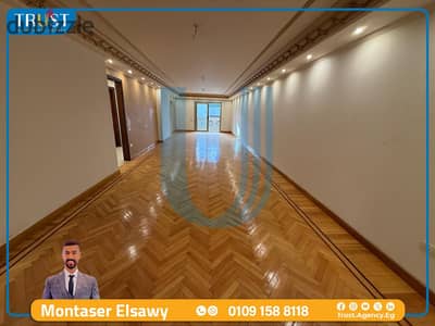 شقة 190م للايجار الحديث - سموحة - شارع مصطفي كامل - السعر 28.000 الف ج شهرياً