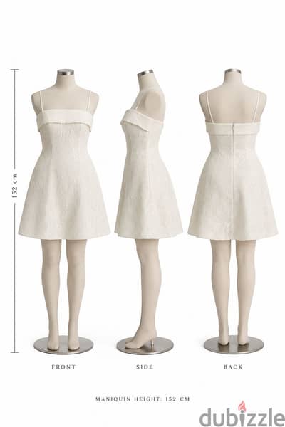  White Lace Dress – Worn Once | Mystic