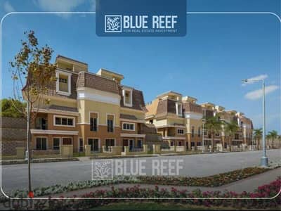 Z Villa corner with garden & roof ready to move lowest price in sarai mostakbal city