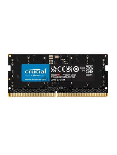 Crucial Ram 16gb DDR5 laptop - 5600 MHz NEW