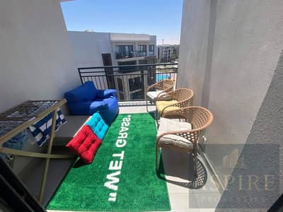 Studio For Sale- Side View Pool In Marassi Marina