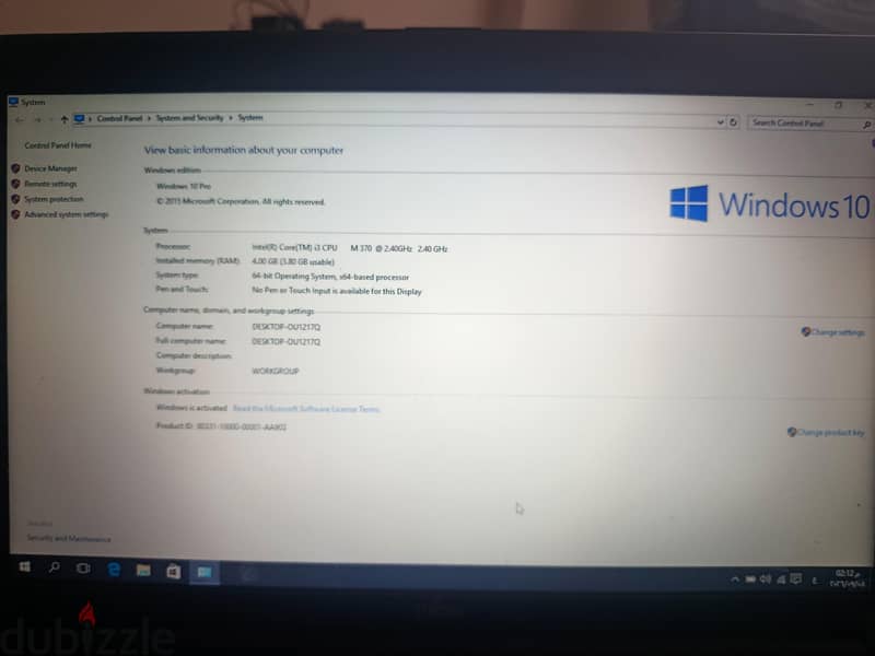 لابتوب fujitsu 1