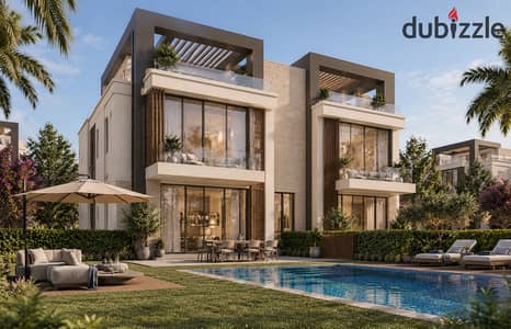 توين هاوس 248م في Valley View 2 زايد الجديدة - مقدم 10% وتقسيط 10 سنين