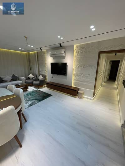 *English Translation:*  *Available for Rent*   *Ultra Super Lux - 131 sqm - Rehab*