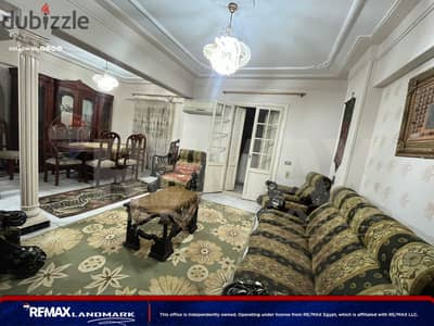 شقة للبيع 120م – سبورتنج  ( خطوات من البحر )