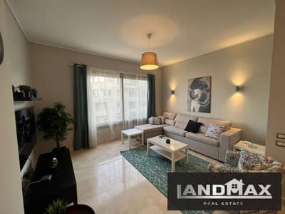 HOTEL 1 BEDROOM STUDIO FOR RENT IN Village Gate  Palm Hills NEW CAIRO 5 MINS FROM AUC - LUXURY LIVING MODERN FURNITURE