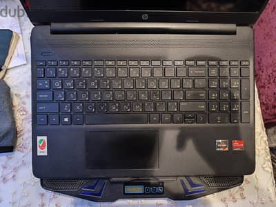 laptop for sale HP 15 s بحاله ممتازه