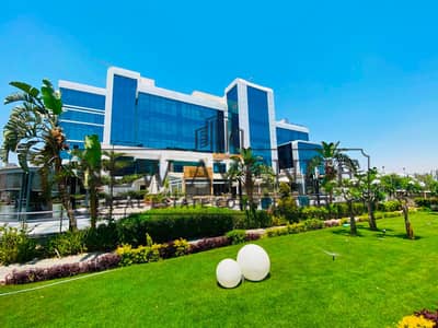Ready to move fully finished office 117 meter in Trivium New Cairo