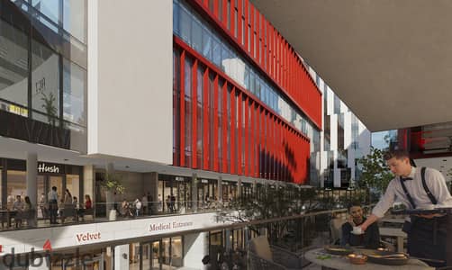 أميز مكتب إداري بمساحة 33 متر² في Prime Plaza | قلب 6 أكتوبر | مقدم 8% | تقسيط حتى 150 شهر