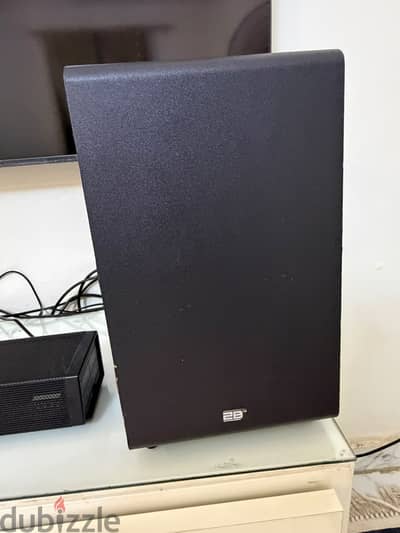 ساوند بار تو بي 2B بالصب ووفر للتلفزيون صوت سينمائي وباس قوي Soundbar