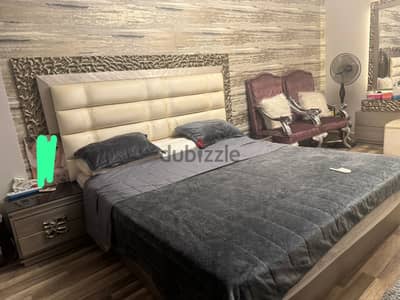 فرصة! غرفة نوم مودرن كاملة خشب زان (Innovation House) + مرتبة إنجلاندر