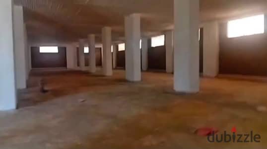 مصنع للايجار بمساحه 2250سعر لقطه موقع متميز في قلب الخدمات