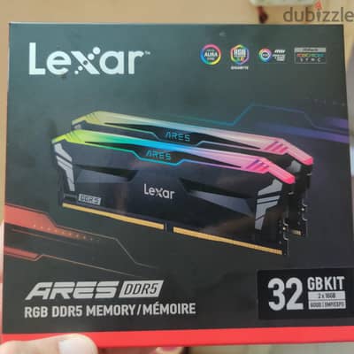 Lexar ARES DDR5 RGB 32GB (2x16GB)