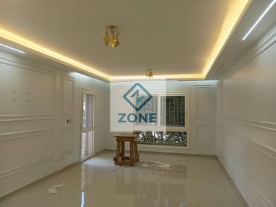 Ground floor apartment with a garden for rent in Madinaty directly in front of the Strip mall, area 130m