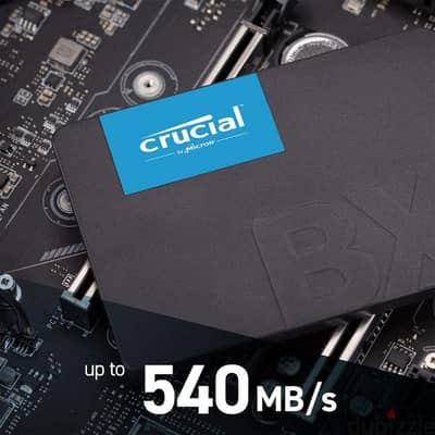 هارد درايف SSD داخلي كروشيال 1 تيرابايت ساتا 2.5 بوصة BX500