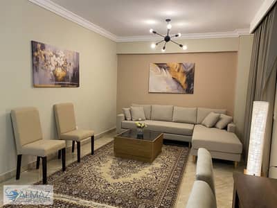 Fully air-conditioned, furnished apartment for rent in the Dar Misr Al-Qaranful compound, First Settlement, near North 90th Street. Fully air-conditioned, furnished apartment for rent in the Dar Misr Al-Qaranful compound, First Settlement, near North 90th Street.