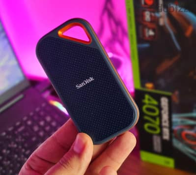 كالجديد SanDisk Extreme PRO 4TB — سرعة 2000MB/s ٤ تيرا هيلث ١٠٠%