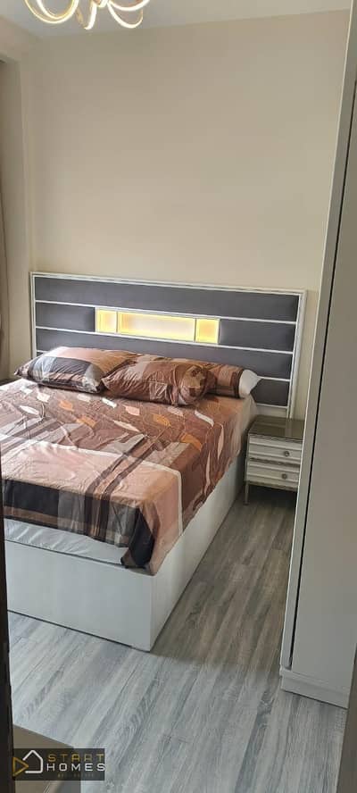 Furnished apartment for rent in Madinaty (Privado), featuring a distinctive view of the lakes.