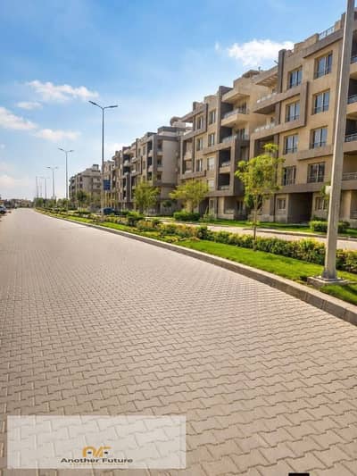 Ground-floor apartment with a garden for sale in the Cairo University Compound – directly on Waslet Dahshur rd,