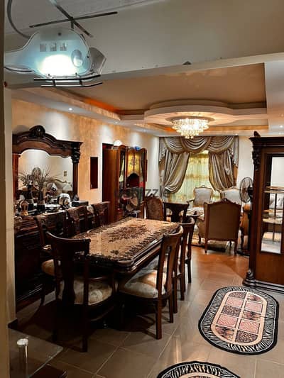 Furnished 145m Apartment with 51m Garden for Rent in El Narges Buildings New Cairo | Main Street Front View | 3BR, 2Baths, Jacuzzi, ACs & High Securit