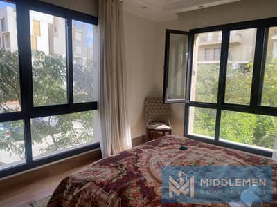 duplex for rent 480m + 100garden Fully Furnished with A/Cs prime location under market price sodic eastown new cairo