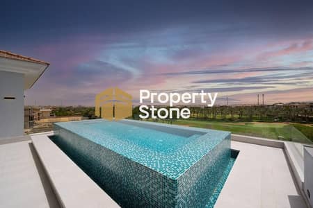 بنتهاوس فاخر للإيجار في قطامية ديونز Katameya Dunes بإطلالة بانورامية على الجولف مع Jacuzzi خاص وفرش فندقي