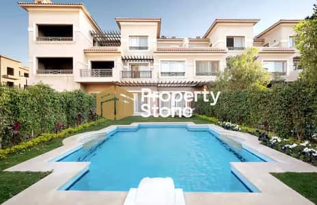 فيلا فاخرة للإيجار في قطامية ديونز Katameya Dunes F3 Townhouse مفروشه مودرن مكيفة بالكامل مع Private Pool ومطبخ مجهز