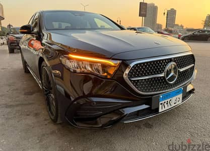 ايجار مرسيدس E200 موديل 2025 | Mercedes E200 مع سائق للمطار والسفر